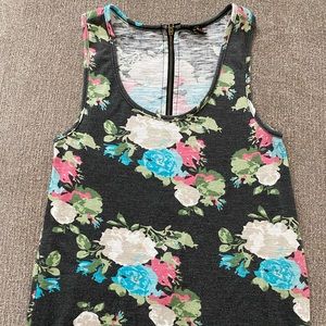Floral tank top